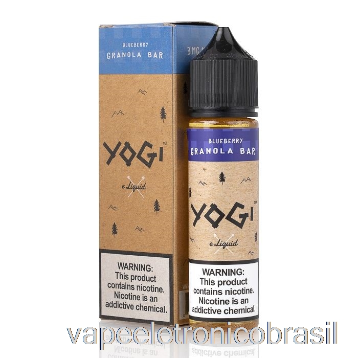 Barra De Granola De Mirtilo Vape Vaporesso - Yogi E-líquido - 60ml 0mg